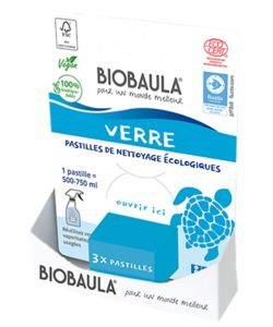 Pastilles de nettoyage zéro-déchets VITRES BIO, 3 pièces